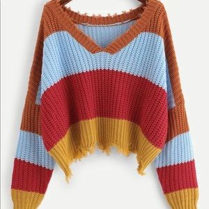 Colorblock Oversized Sweater 😍